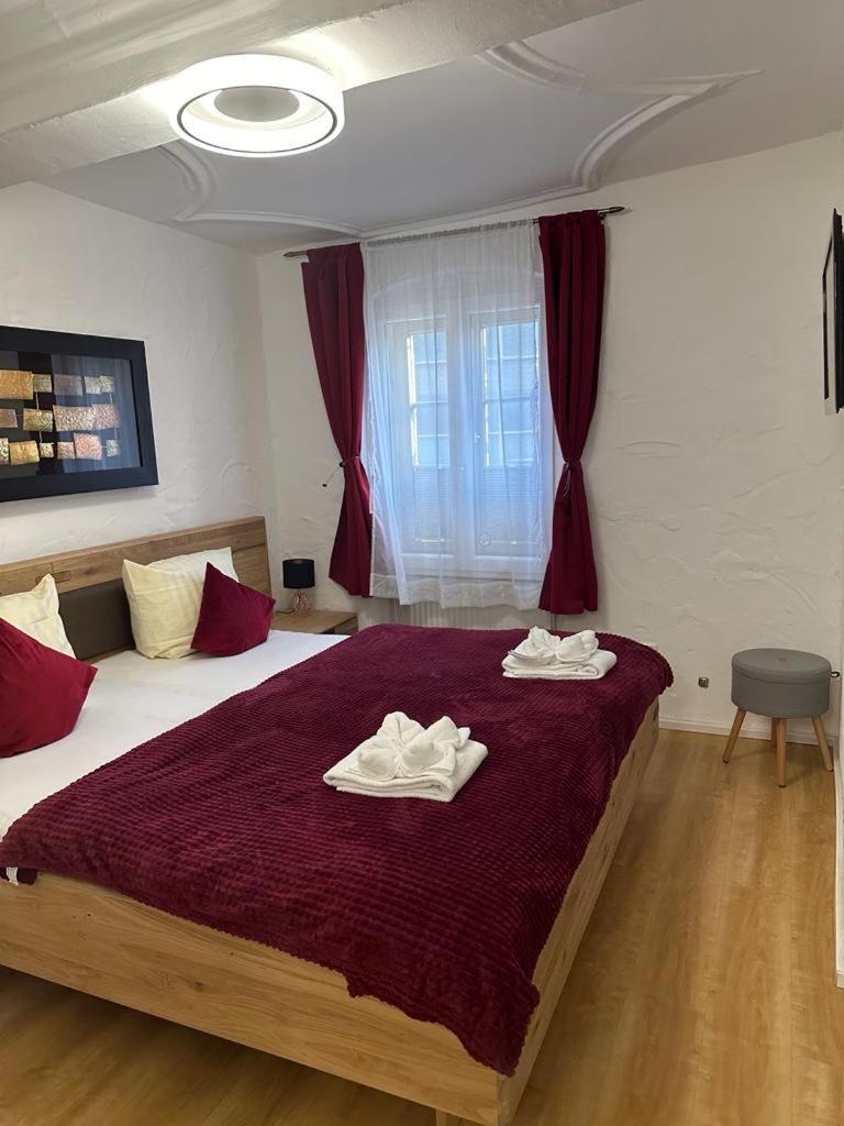 Hotel Zum Goldenen Anker Бамберг Номер фото